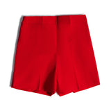 Red Boys Cotton Shorts