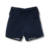 Navy Corduroy Shorts