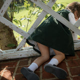 Dark Verde Corduroy Dress