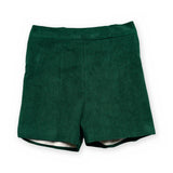 Dark Verde Corduroy Shorts