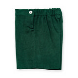Dark Verde Corduroy Shorts