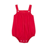Red Unisex Romper