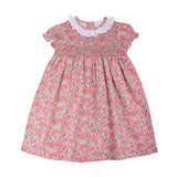 Coral Bloom Dress