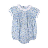 Azul Flower Romper