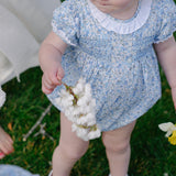 Azul Flower Romper