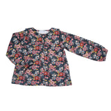 Azul Retro Top