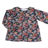 Azul Retro Top